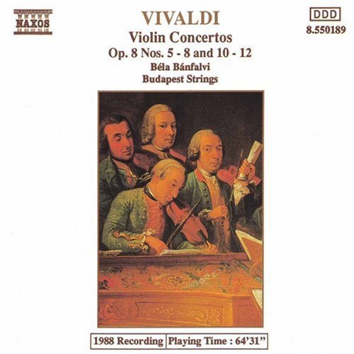 Vivaldi / Banfalvi / Budapest Strings - Violin Concerti 5-8 & 10-12 - Music CD