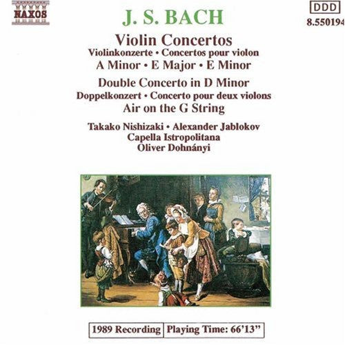 Bach / Jablokov - Violin Concerti - Music CD