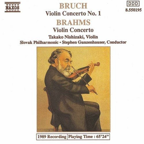 Brahms / Bruch / Gunzenhauser - Violin Concerto / Violin Concerto 1 - Music CD
