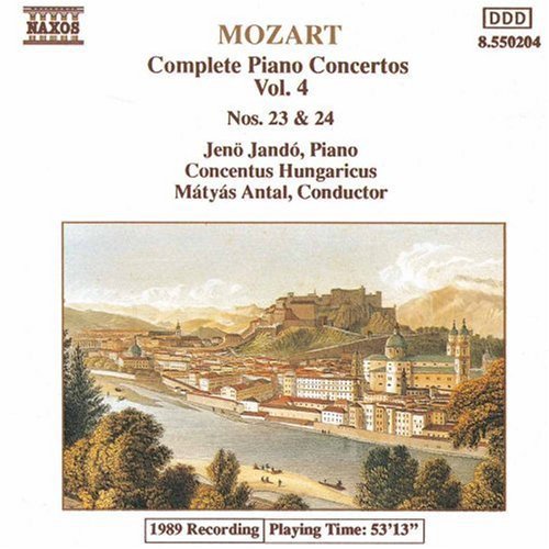 Mozart / Jando / Antal - Piano Concerti 23 & 24 - Music CD