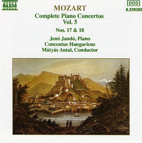 Mozart / Jando / Antal - Piano Concerti 17 & 18 - Music CD