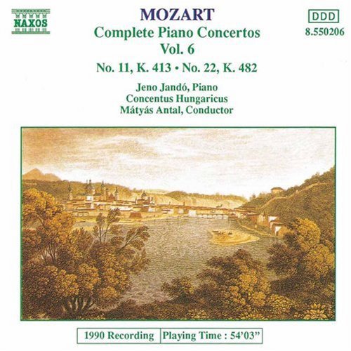 Mozart / Jando / Antal - Piano Concerti 11 & 22 - Music CD