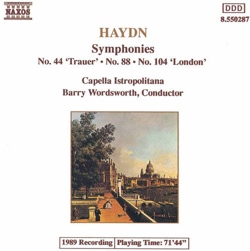 Haydn / Wordsworth - Symphonies 44, 88 & 104 - Music CD