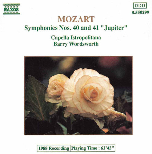 Mozart / Wordsworth - Symphonies 40 & 41 - Music CD