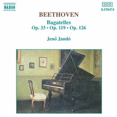Beethoven / Jando - Bagatelles Op 33, 119 & 126 - Music CD