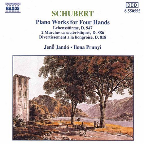 Schubert / Jando / Prunyi - Piano Works For Four Hands - Music CD
