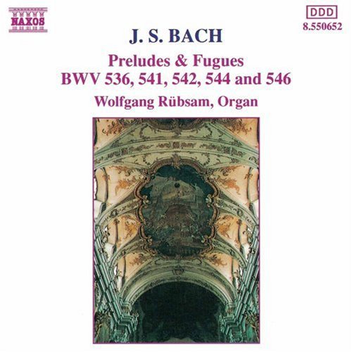 Bach / Rubsam - Preludes & Fugues - Music CD