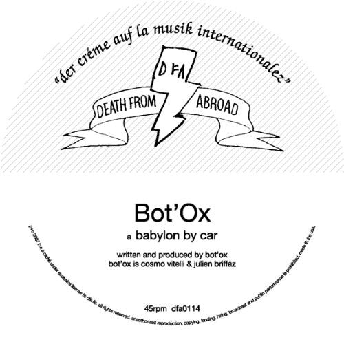 Bot'ox - Babylon By Car - Vinyl Record