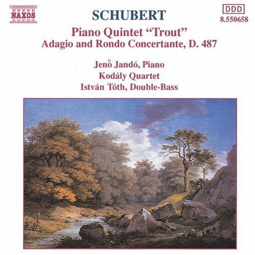 Schubert / Jando / Kodaly Quartet - Piano Quintet / Adagio & Rondo Concertante - Music CD