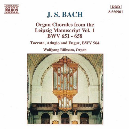 Bach,j.s. / Rubsam - Organ Chorales From The Leipzig Manuscript 1 - Music CD