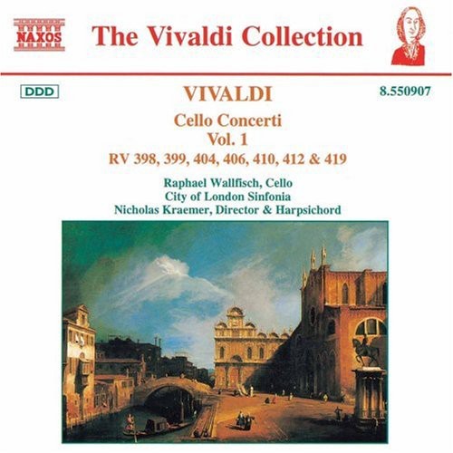 Vivaldi / Wallfisch / Kraemer - Cello Concerti 1 - Music CD