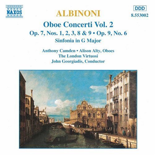 Albinoni / Georgiadis / London Virtuosi - Oboe Concerti 2 - Music CD