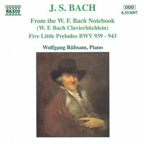 J. RHEINBERGER - From the W.F. Bach Notebbok / 5 Little Preludes Music CD
