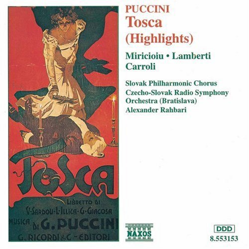 Puccini / Miricioiu / Carroli / Rahbari - Tosca Highlights - Music CD