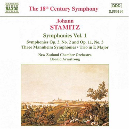 Stamitz / Armstrong / New Zealand Chamber Orch - Symphonies 1 - Music CD