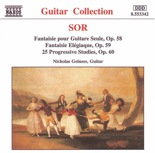 Sor / Goluses - Guitar Music / Fantaisie Elegiaque - Music CD