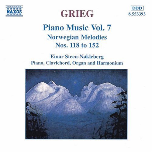 Grieg / Norwegian Melodies / Steen-nokleberg - Piano Music 7 - Music CD