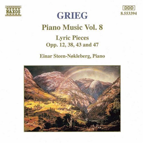 Grieg / Steen-nokleberg - Piano Music 8 / Lyric Pieces - Music CD