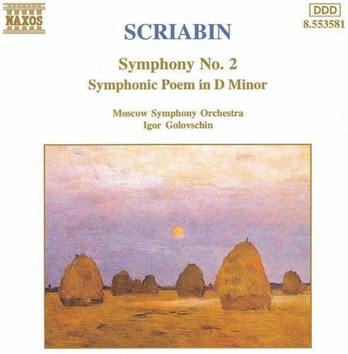 Scriabin / Golovschin / Moscow Symphony Orchestra - Symphony 2 - Music CD