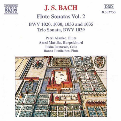 Bach,j.s. / Alanko / Mattila - Flute Sonatas 2 - Music CD