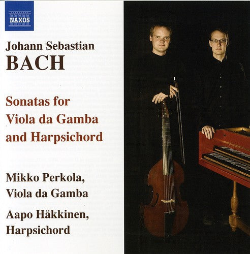 Bach,j.s. / Perkola / Hakkinen - Sonatas For Viola Da Gamba & Harpsichord - Music CD