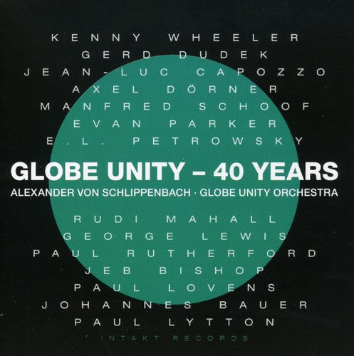 Schlippenbach / Breuker / Schlippenbach - Globe Unity-40 Years - Music CD