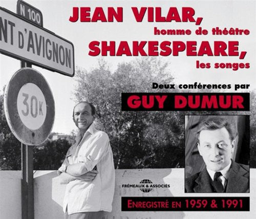 Dumur,guy - Jean Vilar / Shakespeare Les Songs: 2 Conference - Music CD