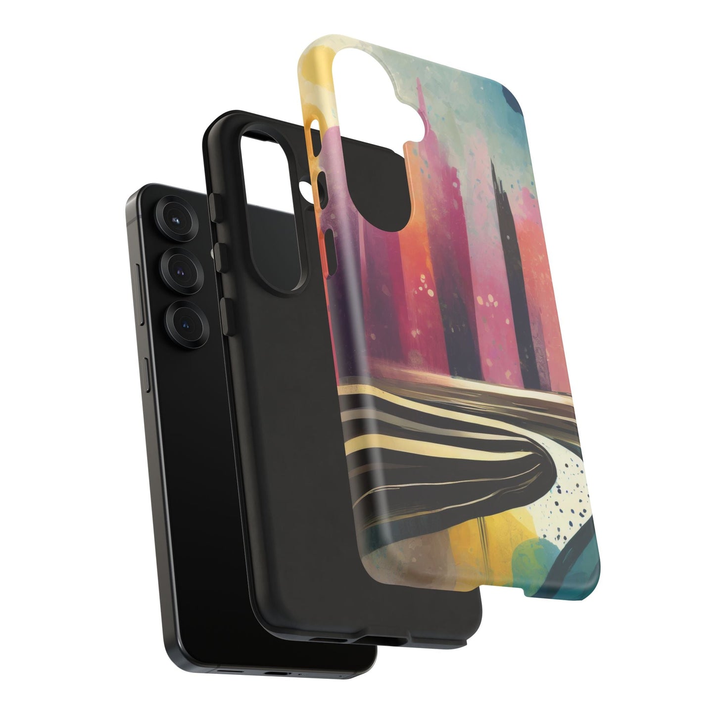 City Skyline Vibrant Tough Phone Case