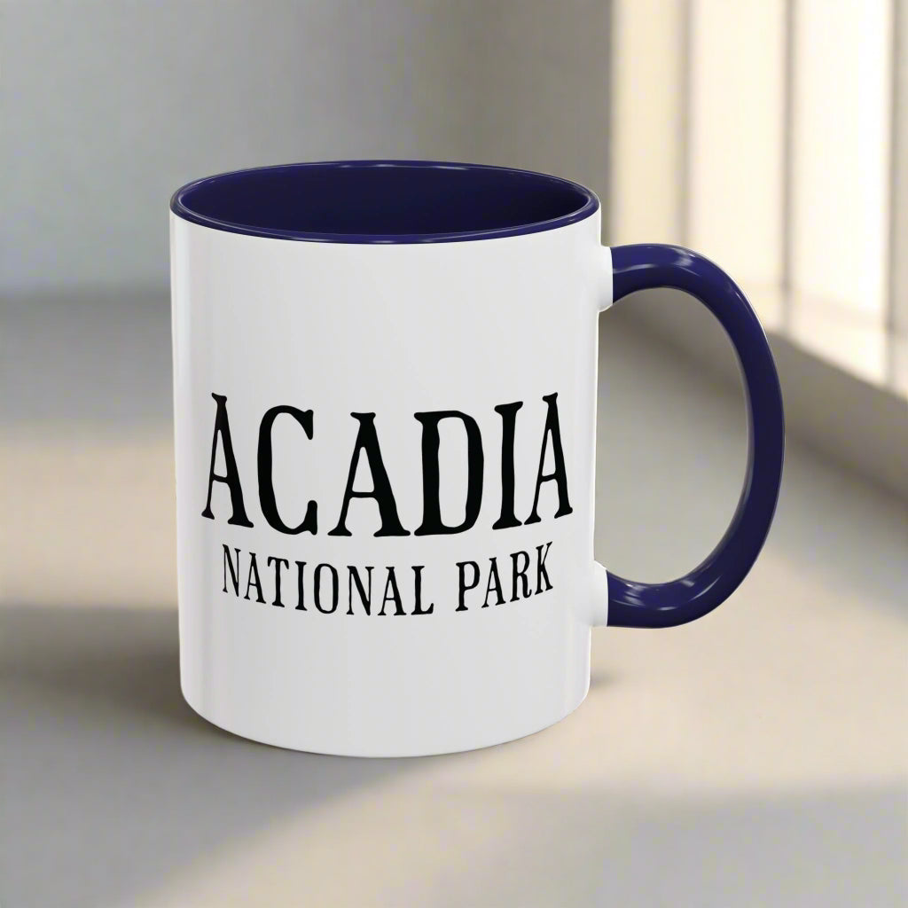 Acadia National Park Colored Coffee Mug 11oz 15oz Maine Cup