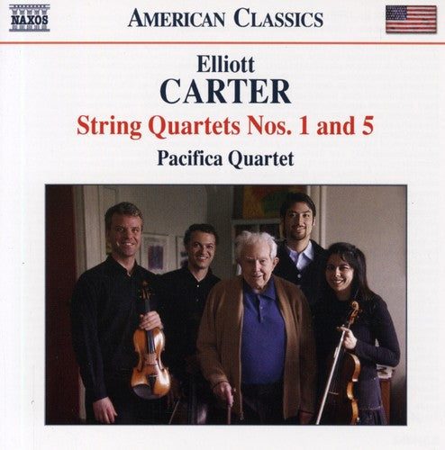 Carter / Pacifica Quartet - String Quartets 1 & 5 - Music CD