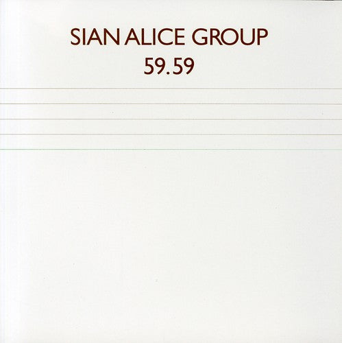 Sian Alice Group - 59.59 - Music CD