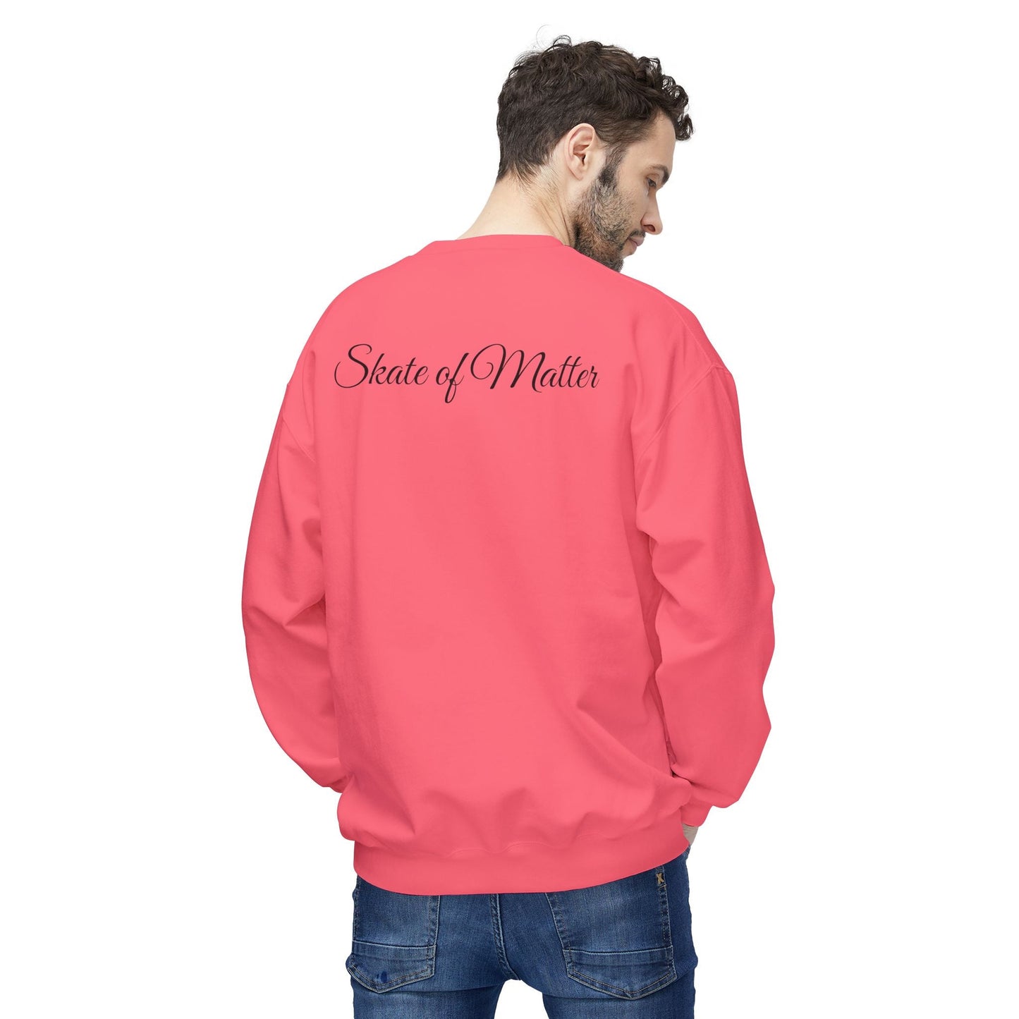 Skate Addict Unisex Fleece Crewneck Sweatshirt