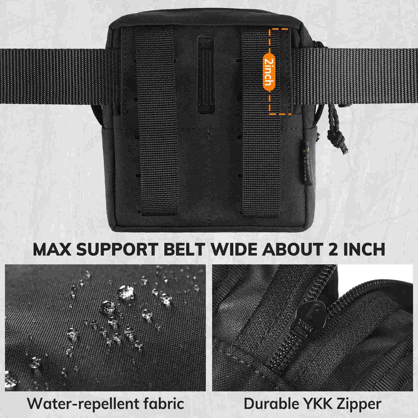 Votagoo GP Pouch MOLLE General Purpose Admin Pouches Small Utility EDC Pouch