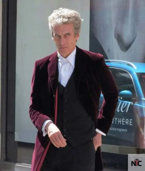 12th Doctor Who Maroon Coat