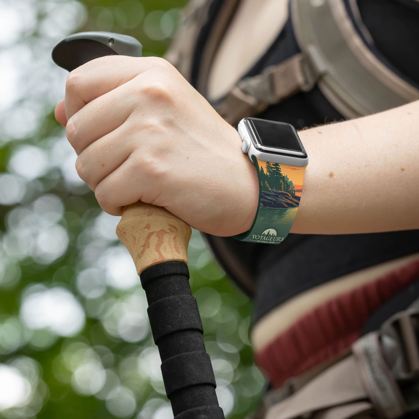 National Parks Voyageurs HD Fitbit Versa 3 & Sense 1 Watch Band