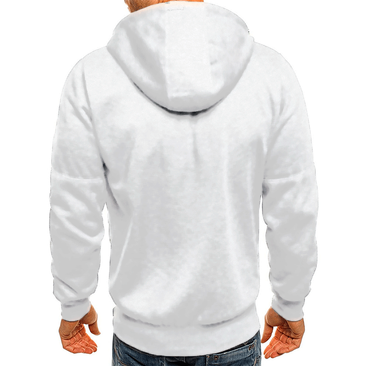 Men's Loose Fit Full-Zip Work Hoodie