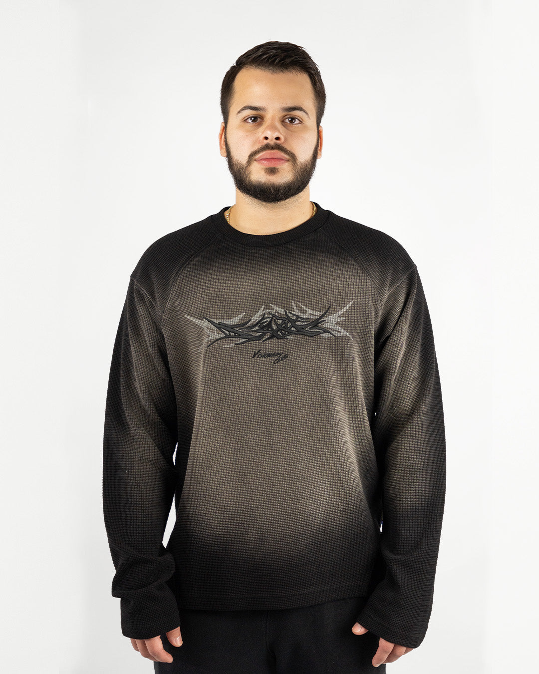 X-RAY THERMAL KNIT ( SHADOW BLACK )