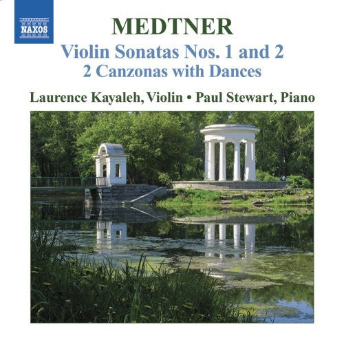 Medtner / Stewart - Violin Sonatas 1 & 2 / 2 Canzonas With Dance - Music CD