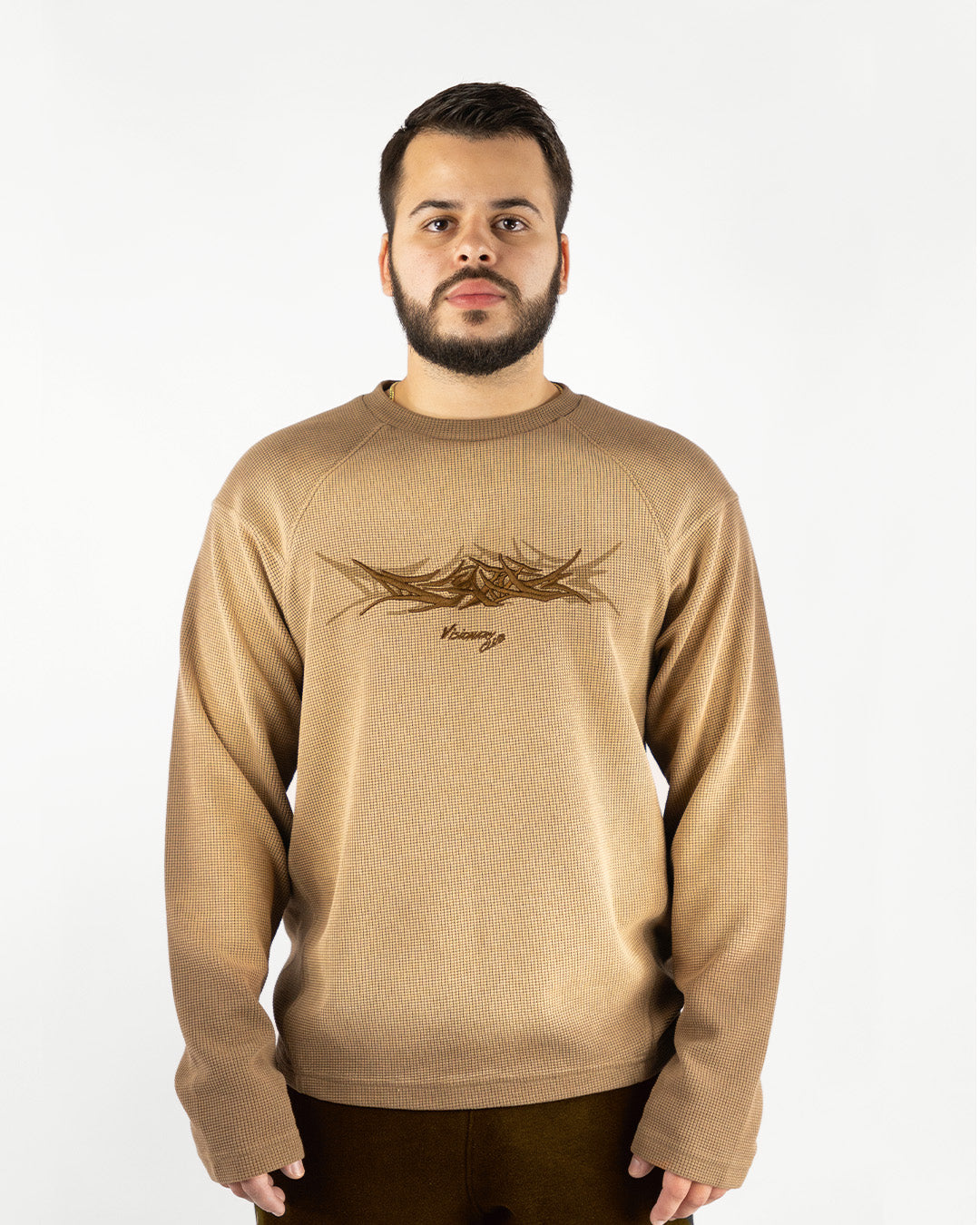 X-RAY THERMAL KNIT ( HONEY BROWN )