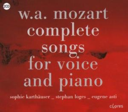 Mozart / Asti / Karthauser - Complete Songs With Piano - Music CD