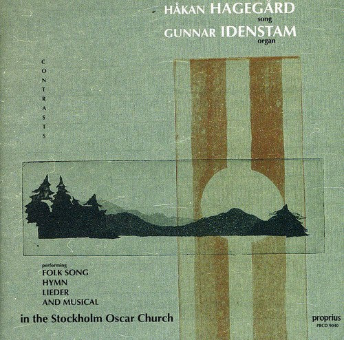 Hagegard,hakan - Contrasts: Lieder & Folksongs - Music CD