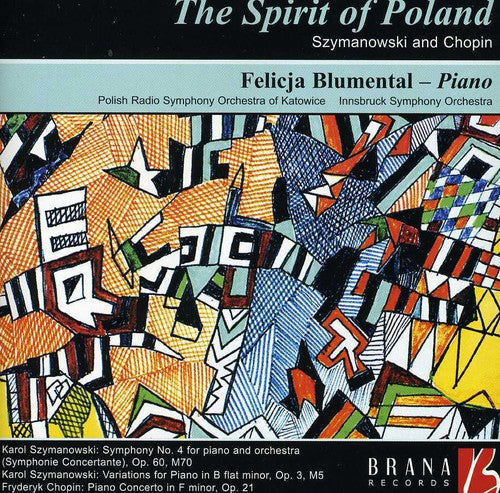 Felicja Blumental - Spirit of Poland: Szymanowski & Chopin Music CD