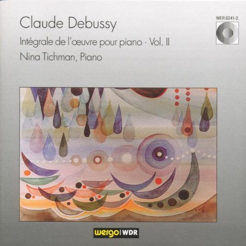 Debussy / Tichman - Works For Piano 2 - Music CD