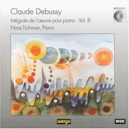 Debussy / Tichman - Works For Piano 3 - Music CD