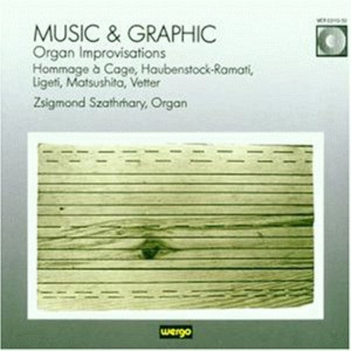 Szathmary - Music & Graphic: Organ Improvisations Music CD