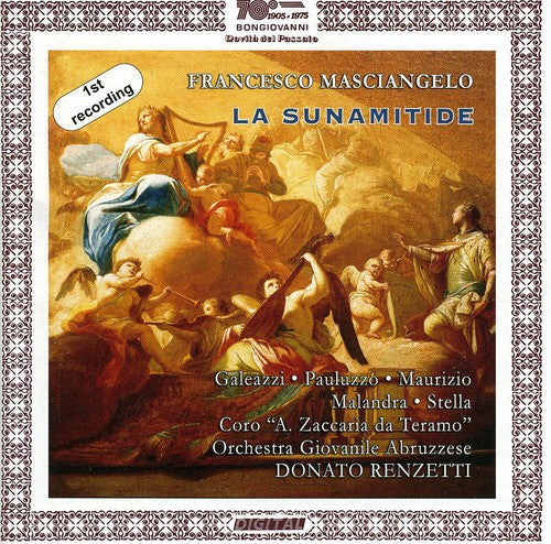 Masciangelo / Galeazzi / Maurizio - La Sunamitide - Music CD