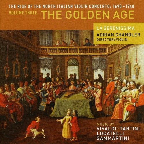 Per Monsieur Pisendel - Rise of North Italian Violin Concerto 3: Golden Music CD