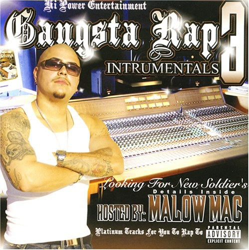 Gangsta Rap Instrumentals 3 / Various - Gangsta Rap Instrumentals 3 / Various - Music CD