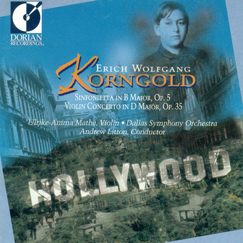 Korngold / Mathe / Litton / Dallas Symphony Orch. - Violin Concerto - Music CD