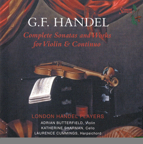 Handel / Butterfield / Sharman - Handel Violin Sonatas - Music CD